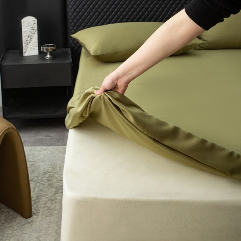 1pc Natural Lyocell Fitted She - Fitted Bed Sheets Deep Pocket review and price