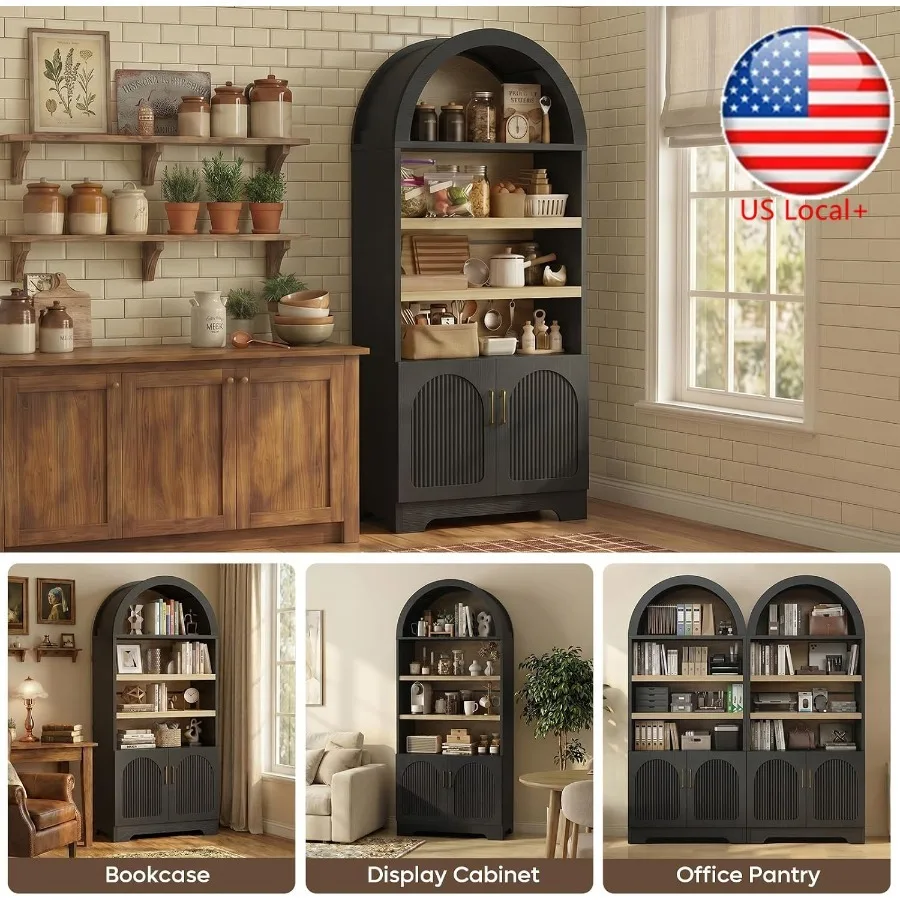71 Tall Arched Kitchen Pantry  - Kitchen review and price