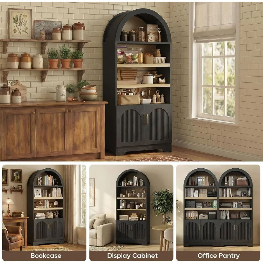 71 Tall Arched Kitchen Pantry  - Kitchen review and price