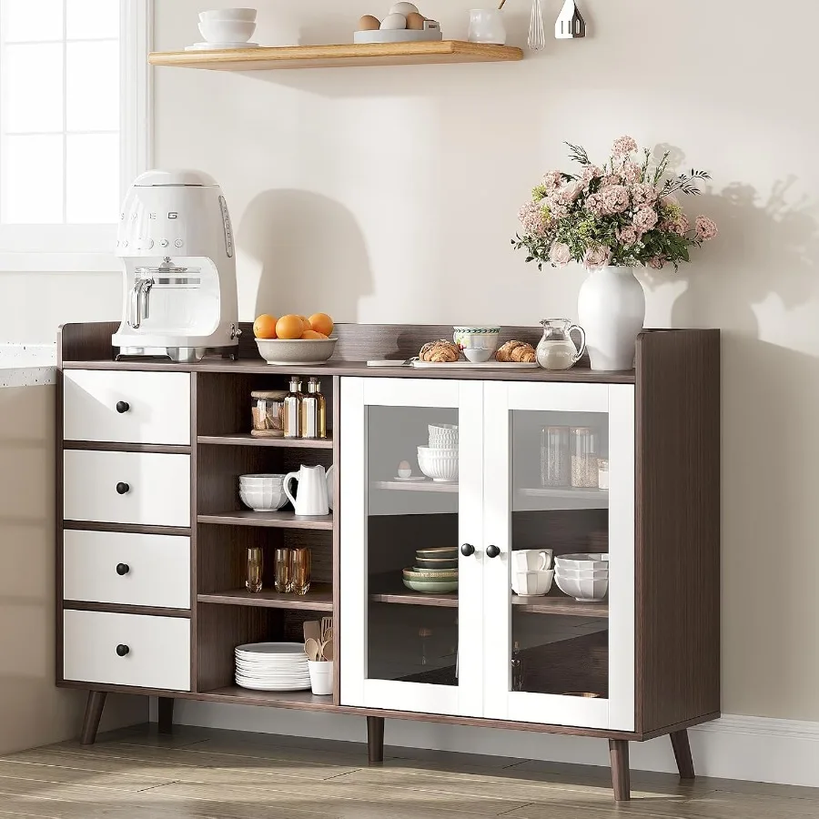 55 Glass Door Sideboard for Li - Storage & Organization review and price