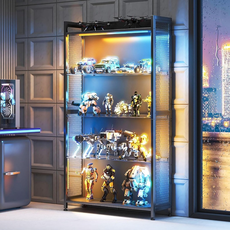 4-Tier Display Case with Tempe - Lighting review and price
