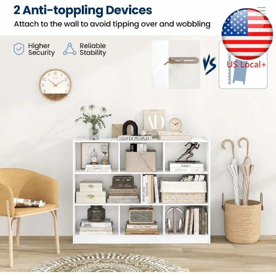 8-Cube Bookcase for living roo - Storage & Organization review and price