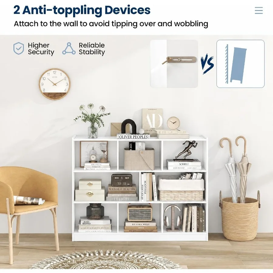 8-Cube Bookcase for living roo - Storage & Organization review and price