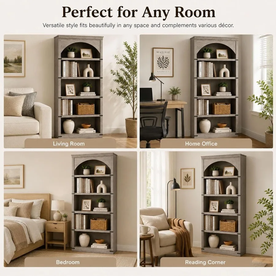 68.7 Tall Farmhouse Arched Boo - Storage & Organization review and price
