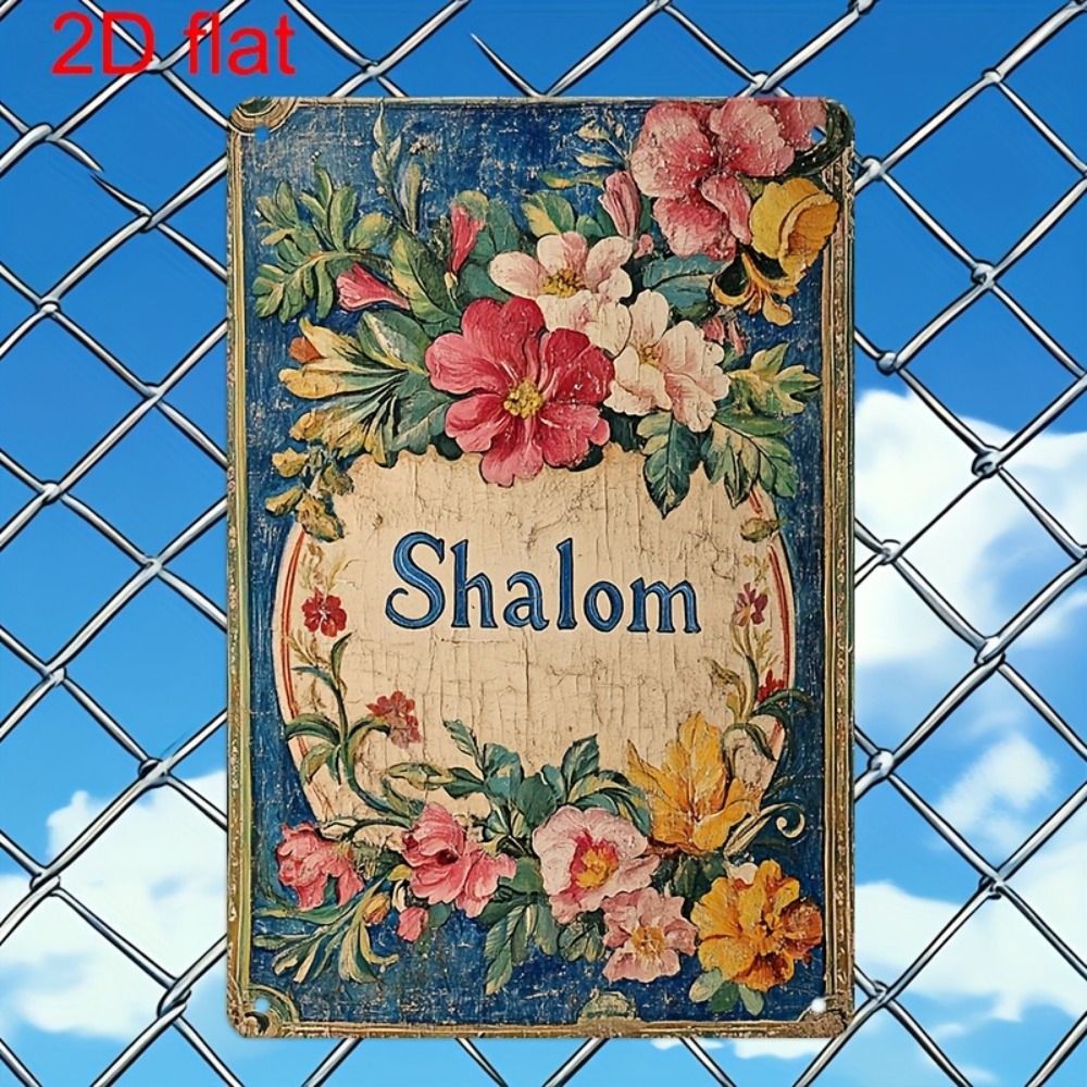 CIFBUY Vintage Floral Shalom A - Home Decor review and price